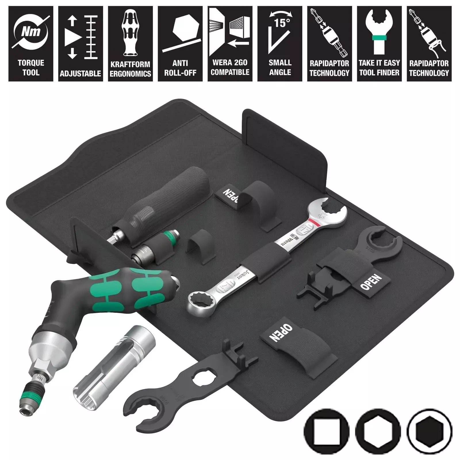 Wera MC4 Solar Installation Kit 9524 Photovoltaic Mounting Tool Set 1 7 Pieces