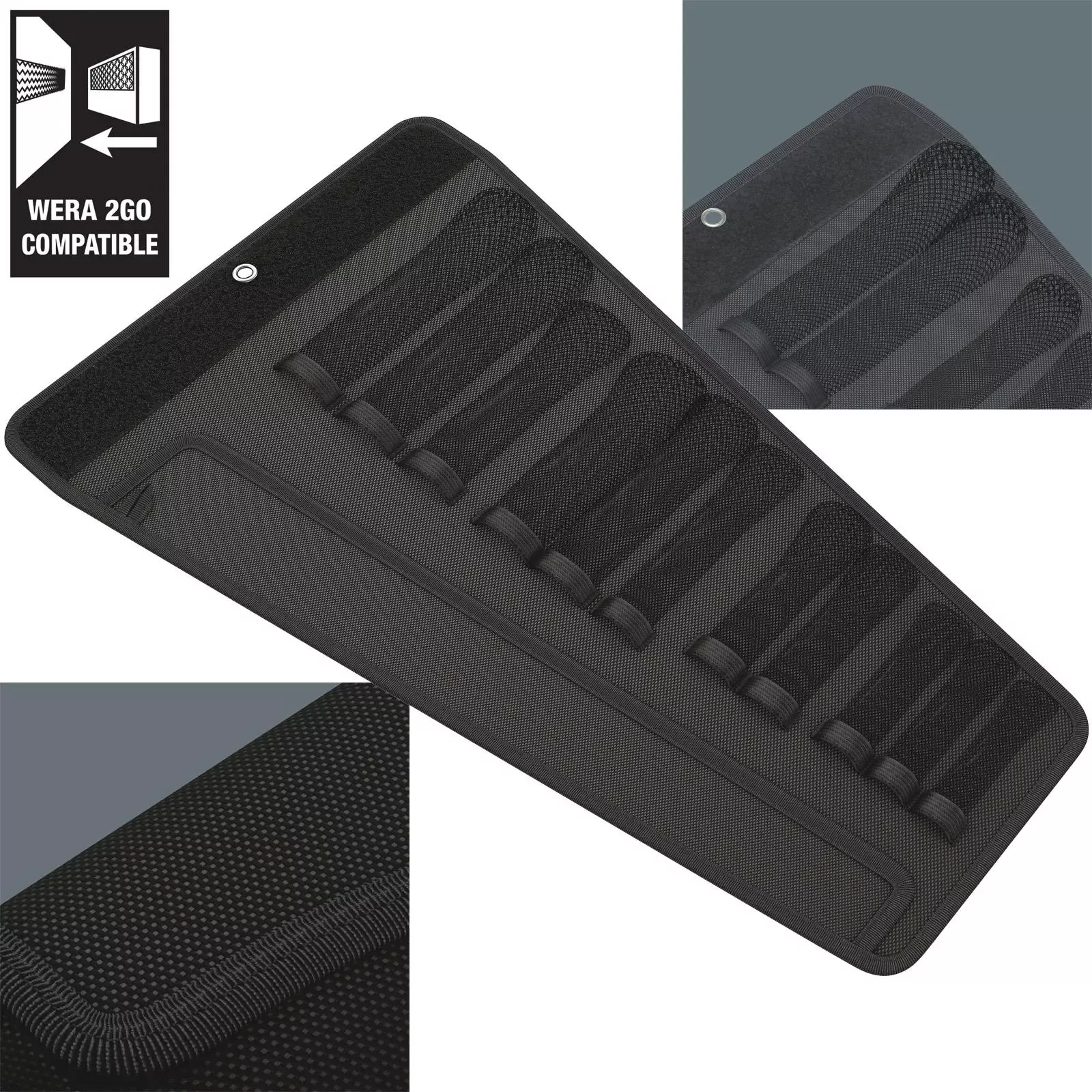 Wera Roll Pouch Tool Spanner Wrench Storage Case 9443 Empty 6003 Joker 11