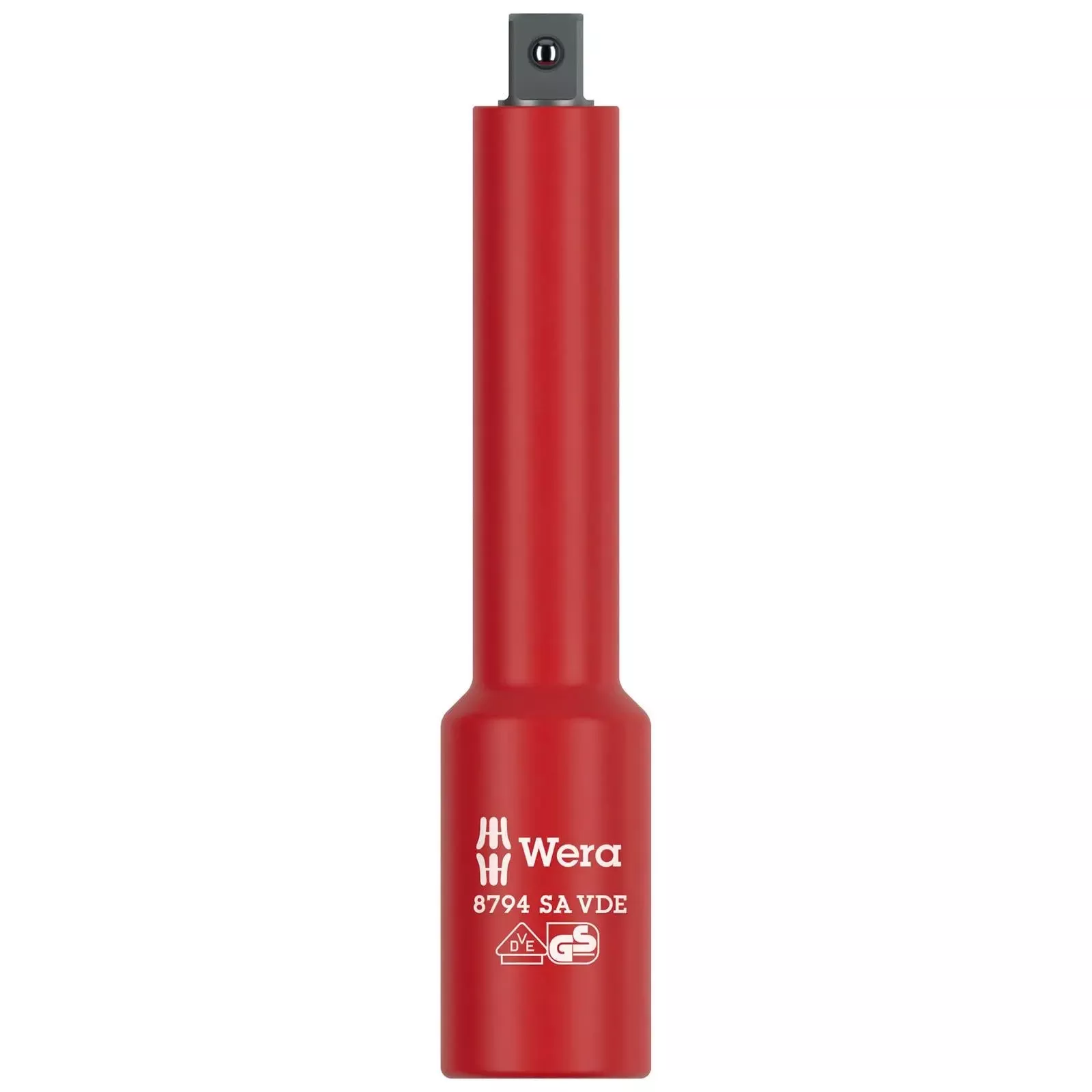 Wera VDE Zyklop Socket Extension Insulated Short 1/4" Drive x 91mm 8794 SA VDE