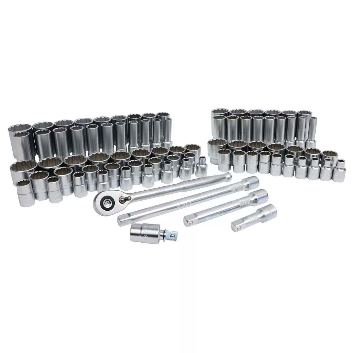 Wiha 33899 84-Piece 1/2" Drive SAE/Metric Socket Set