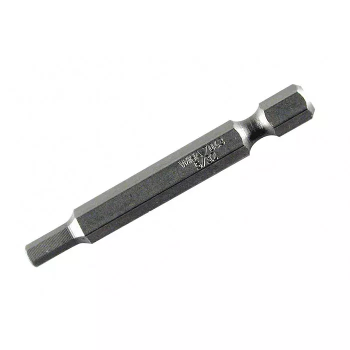 Wiha Tools 74343 Hex Inch Power Bit, 7/64″ x 70 mm, 10 Pk.