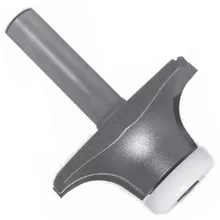 Wilsonart Bowl Roundover Bit, 12 deg, 2-3/8 Dia, 1/2 Shank, Southeast Tool SE2972