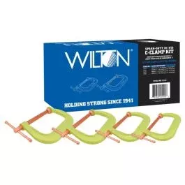 Wilton WL9-11114 400CS Series Spark-Duty Hi-Vis C-Clamp Kit