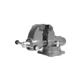 Wilton WL9-28825 C-0, 3-1/2″ Jaw Width Combination Pipe and Bench Round Channel Vise w/Swivel Base