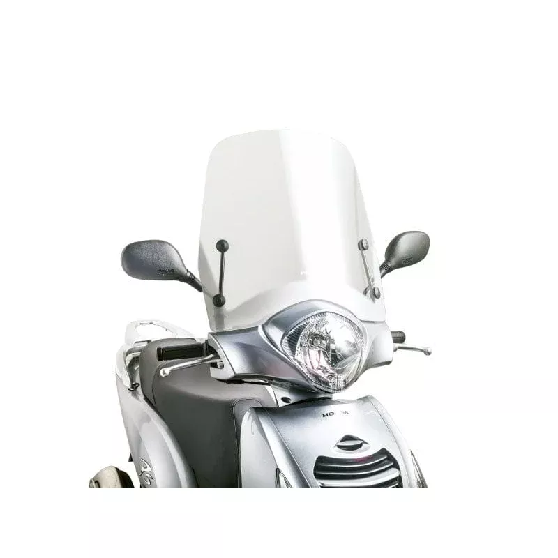 windshield Puig T.S. transparent / clear for Honda Passion 125 (06-14)