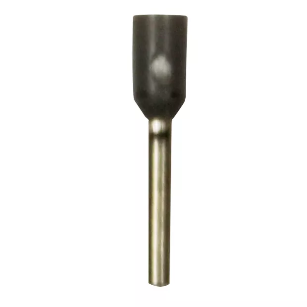Wire Ferrule, Gray, 28-26 AWG, 6 mm Barrel,500 per bag