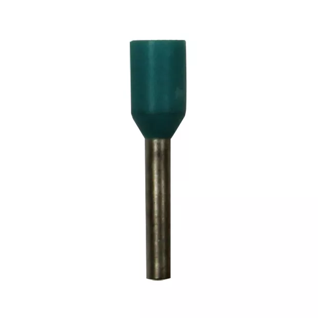 Wire Ferrule, Turquoise, AWG 22, 6 mm Barrel, 500 per bag