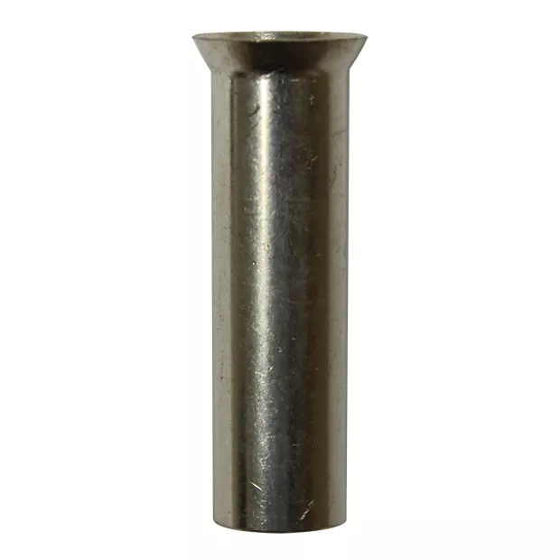 Wire Ferrule, uninsulated, AWG 2, 32 mm Long, 100 per bag