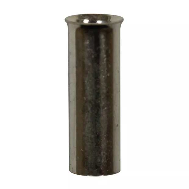 Wire Ferrule, uninsulated, AWG 8, 15 mm Long, 250 per bag