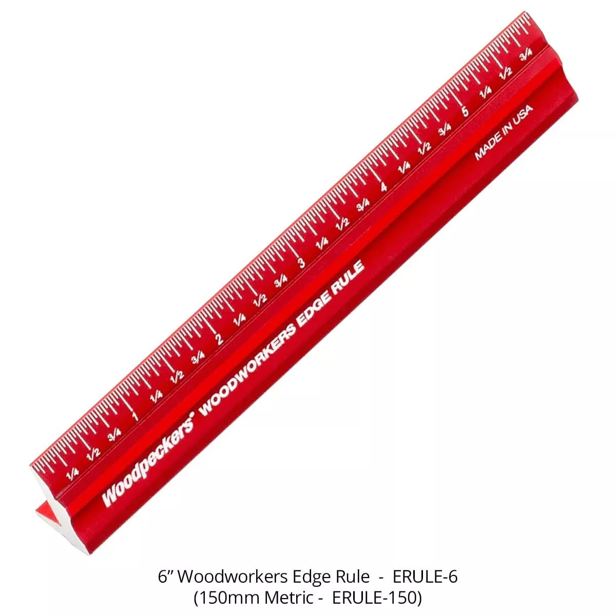 Woodpeckers ERULE-150 150mm Woodworkers Edge Rule