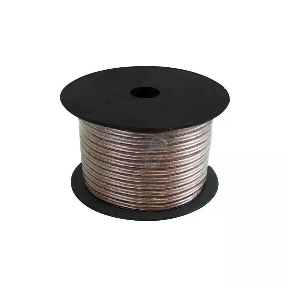 Zip-Cord Bulk Speaker Wire - 100 ft 2C 18 awg